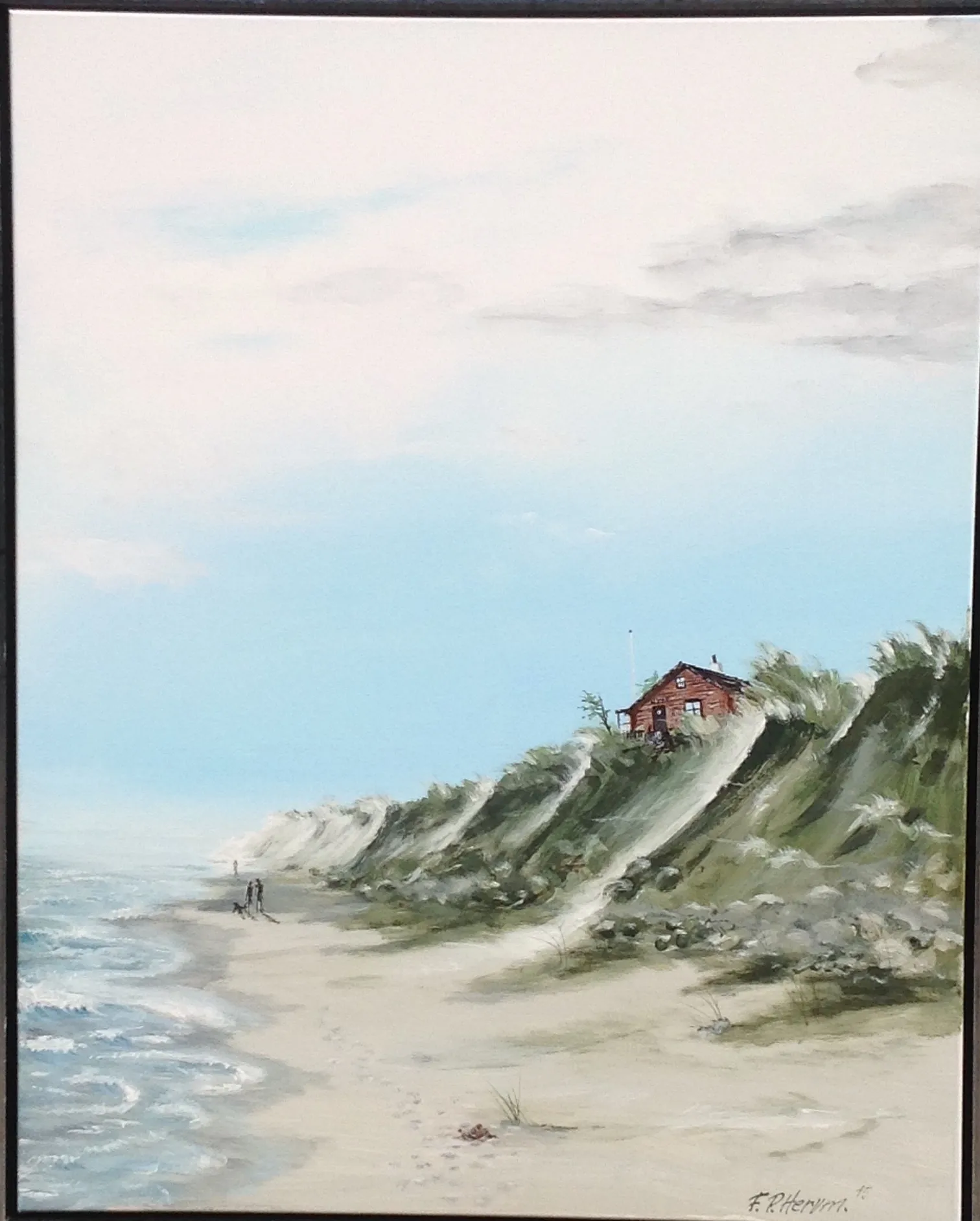 Maleri nr 89 80 cm X 100 cm